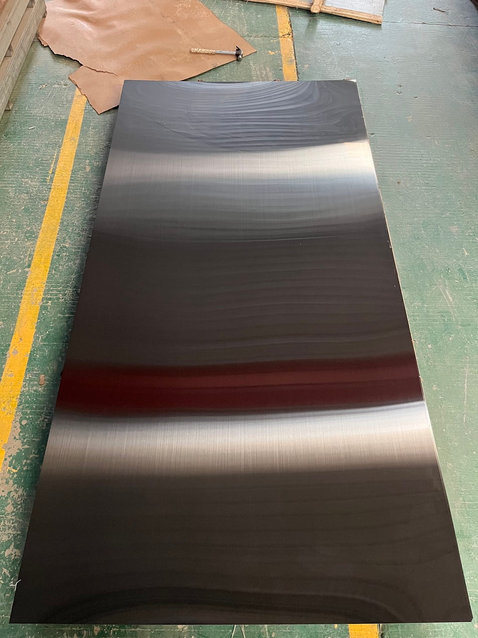 Brushed Black Stainless Steel Sheet